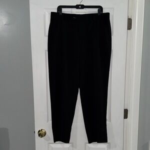 J. Ferrar Men's Black Dress Pants